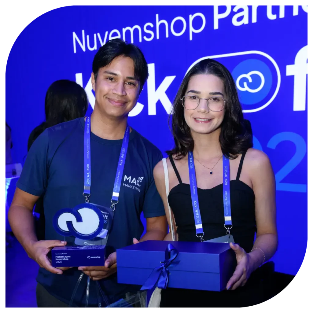 Ana e Carlos co-fundadores da Mac Marketing